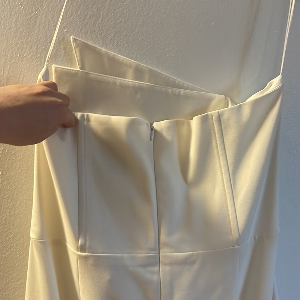 Mason white strapless dress. New with tags! - Picture 4 of 6